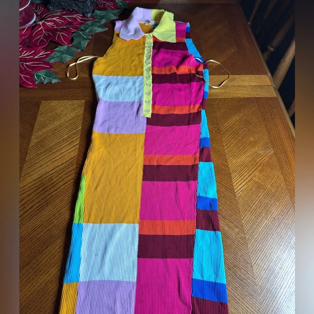 Evelyn Dress Vibrant Multicolor - Picture 4 of 8